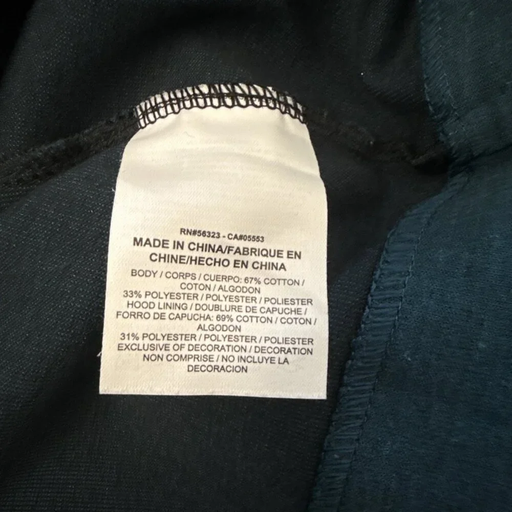 Nike Tech Fleece Hoodie Unisex‎ Size XL Teal Cowl EUC